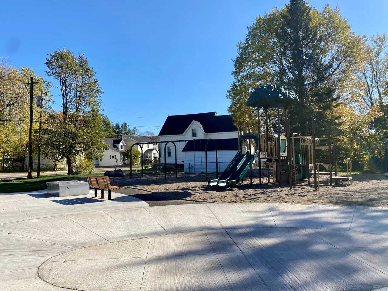 Creek Village Park in Moncton, New Brunswick.
