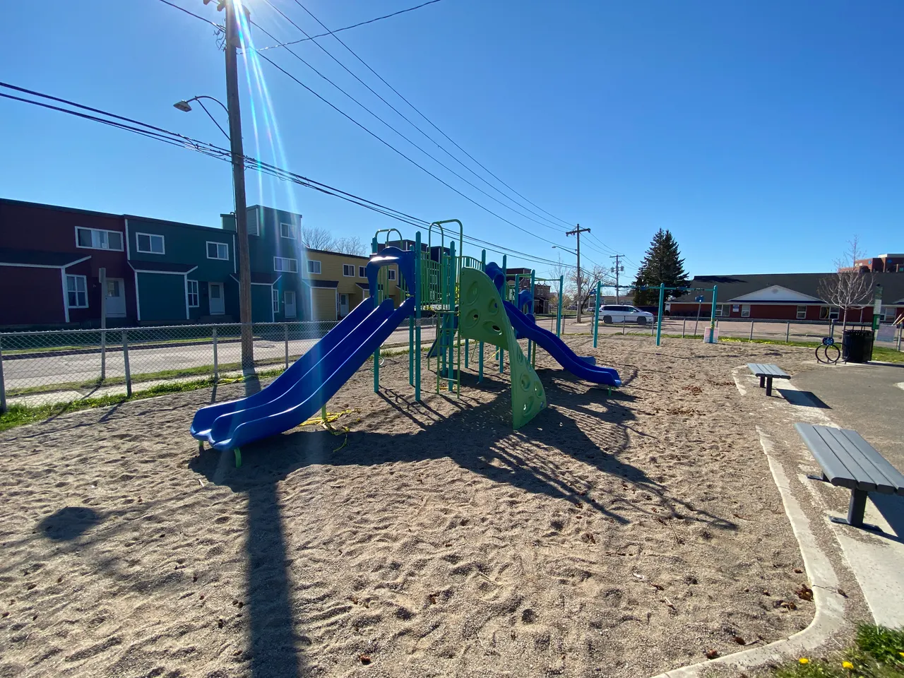 Lewis Park in Moncton, New Brunswick.